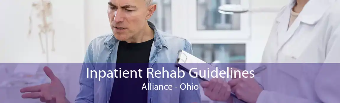 Inpatient Rehab Guidelines Alliance - Ohio